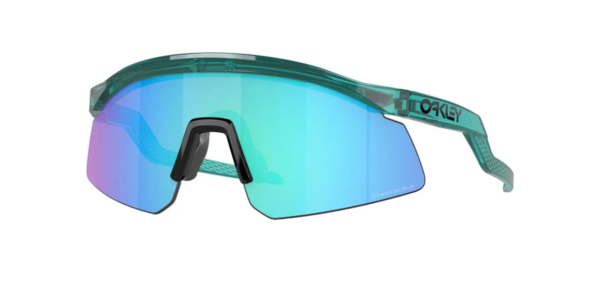 OAKLEY HYDRA BLUE METALIC FRAME BLUE MIRROR GLASS PRIZM SUNGLASSES