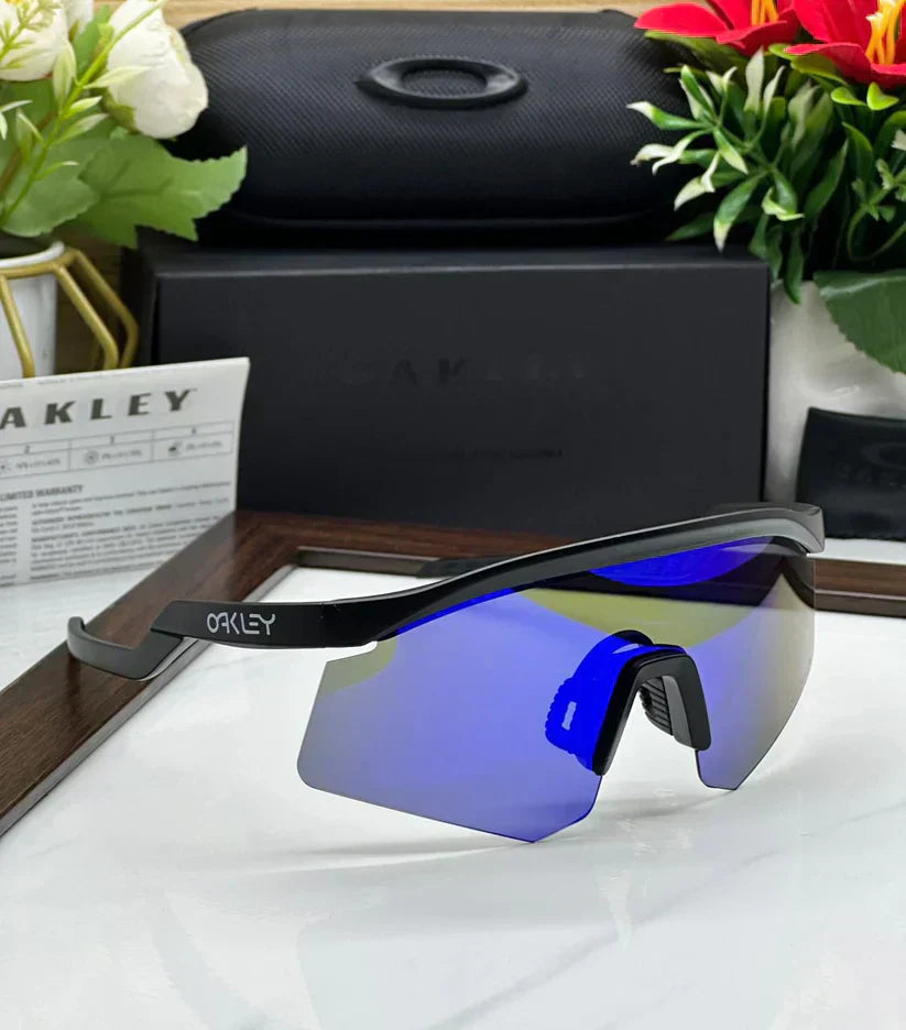 Oakley Hydra sport Sunglasses(Black & BLUE) ROHITSHARMA