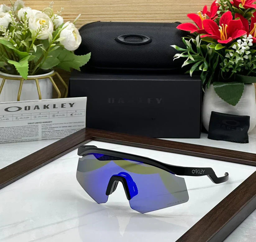 Oakley Hydra sport Sunglasses(Black & BLUE) ROHITSHARMA