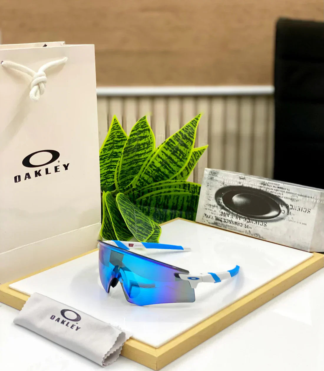 Encoder Sports Sunglasses Blue Prizm white