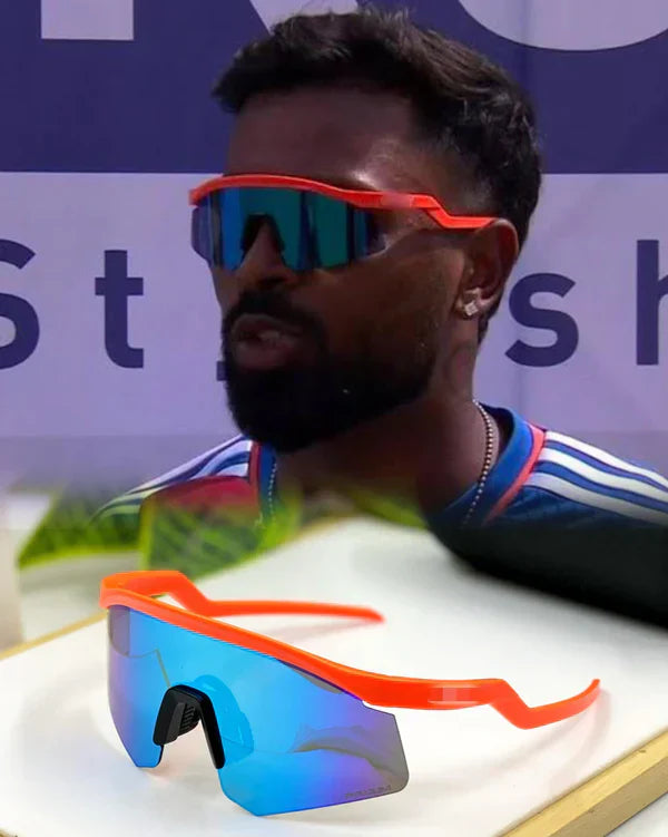 Oakley Hydra sport Sunglasses (orange & blue) 🕶️