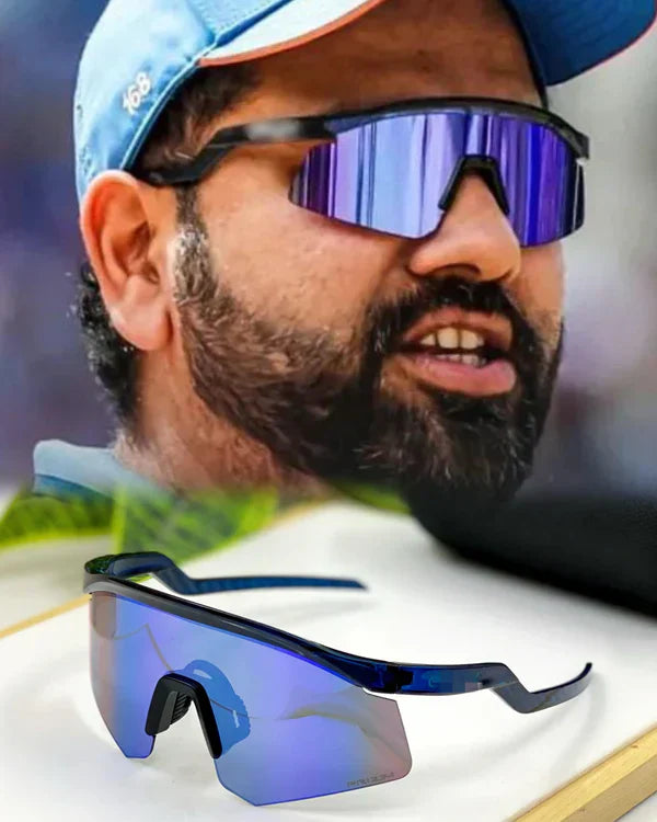 Oakley Hydra sport Sunglasses(Black & BLUE) ROHITSHARMA