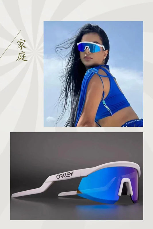 Oakley Hydra sport Sunglasses (white & blue)