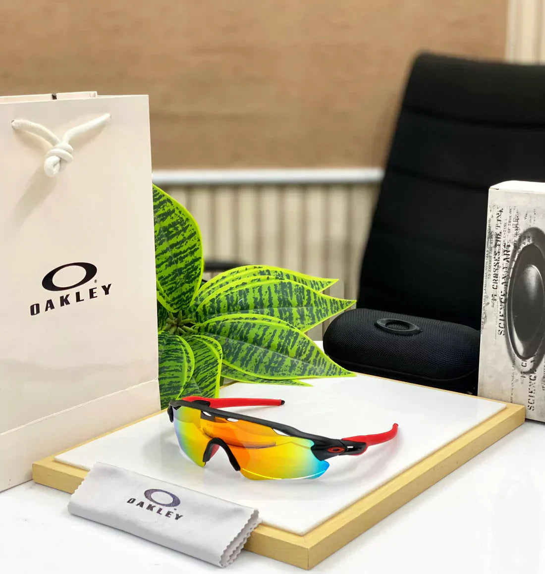 RADAR Sports Sunglasses  RED ORANGE