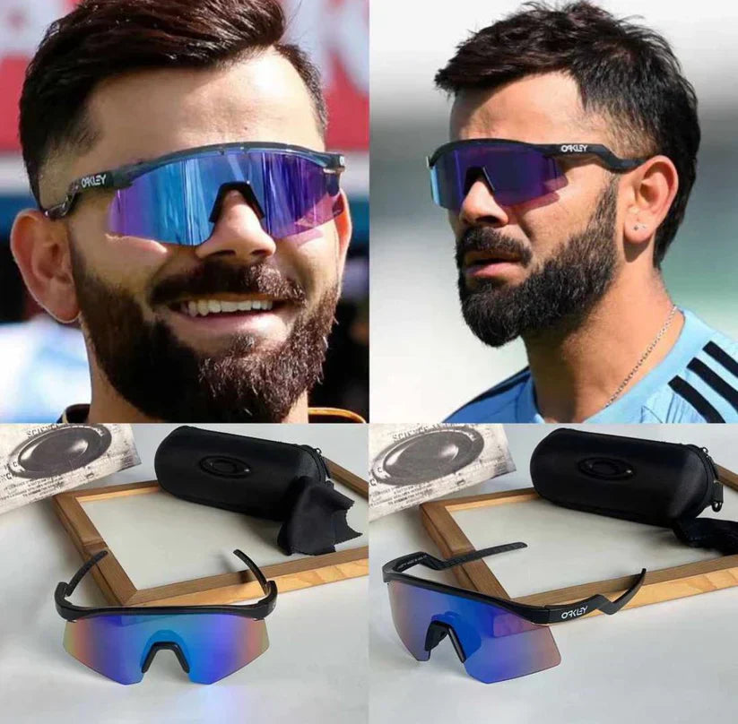 Oakley Hydra sport Sunglasses ( Black Blue )