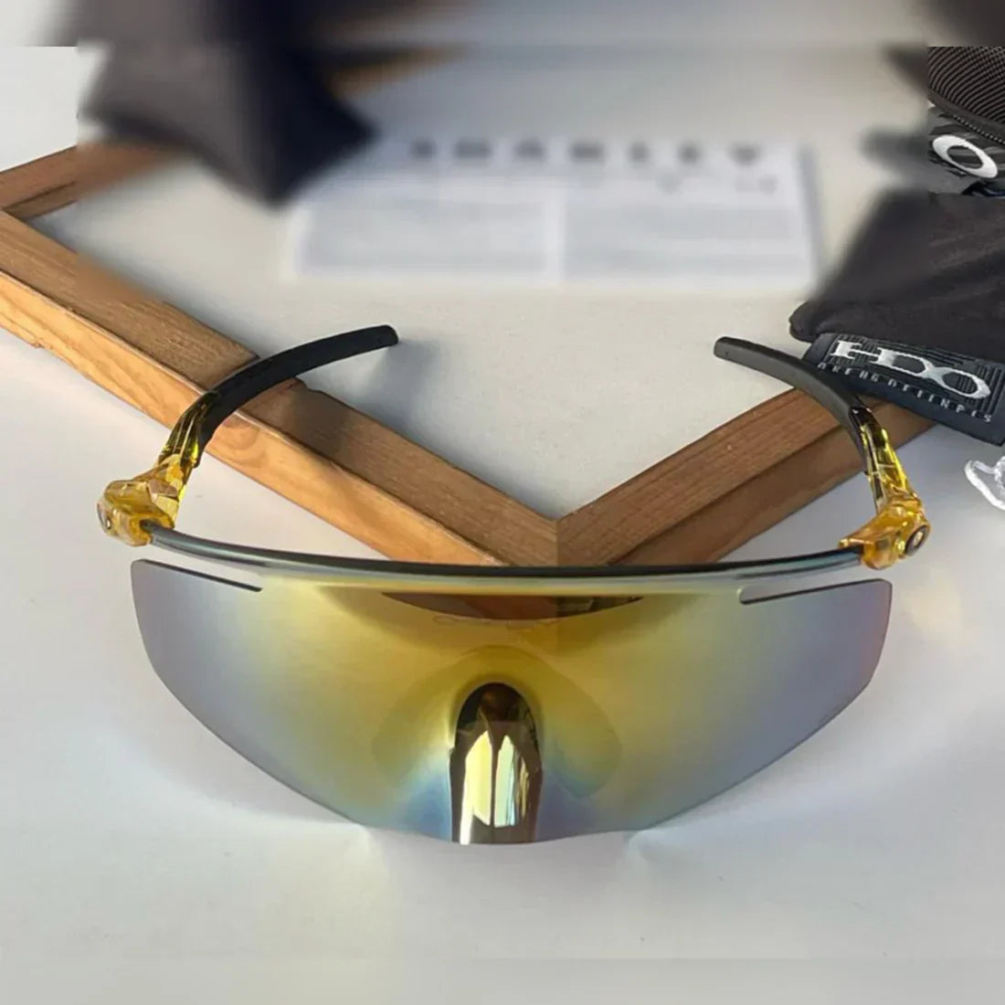 Kato Sport Sunglasses GOLD MERCURY GOLD