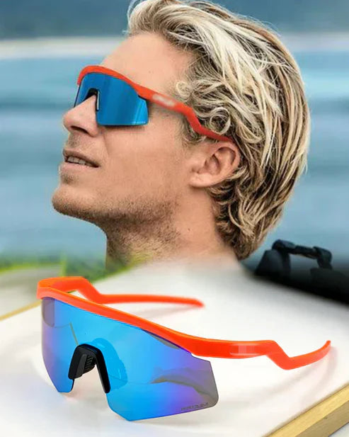 Hydra Sports Sunglasses Orange Blue