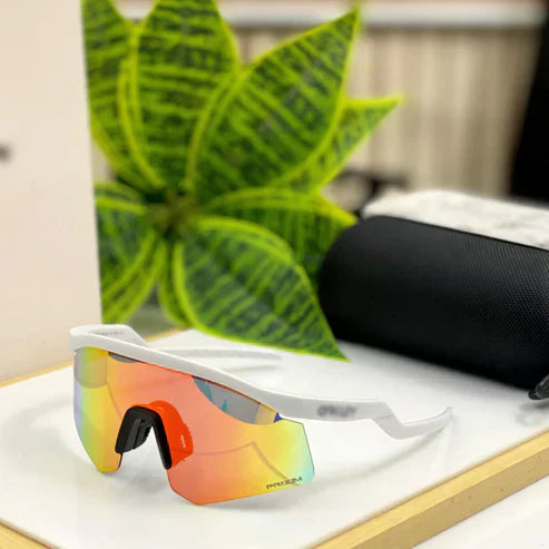 Hydra Sports Sunglasses white And Orange